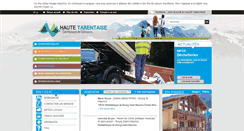 Desktop Screenshot of hautetarentaise.fr